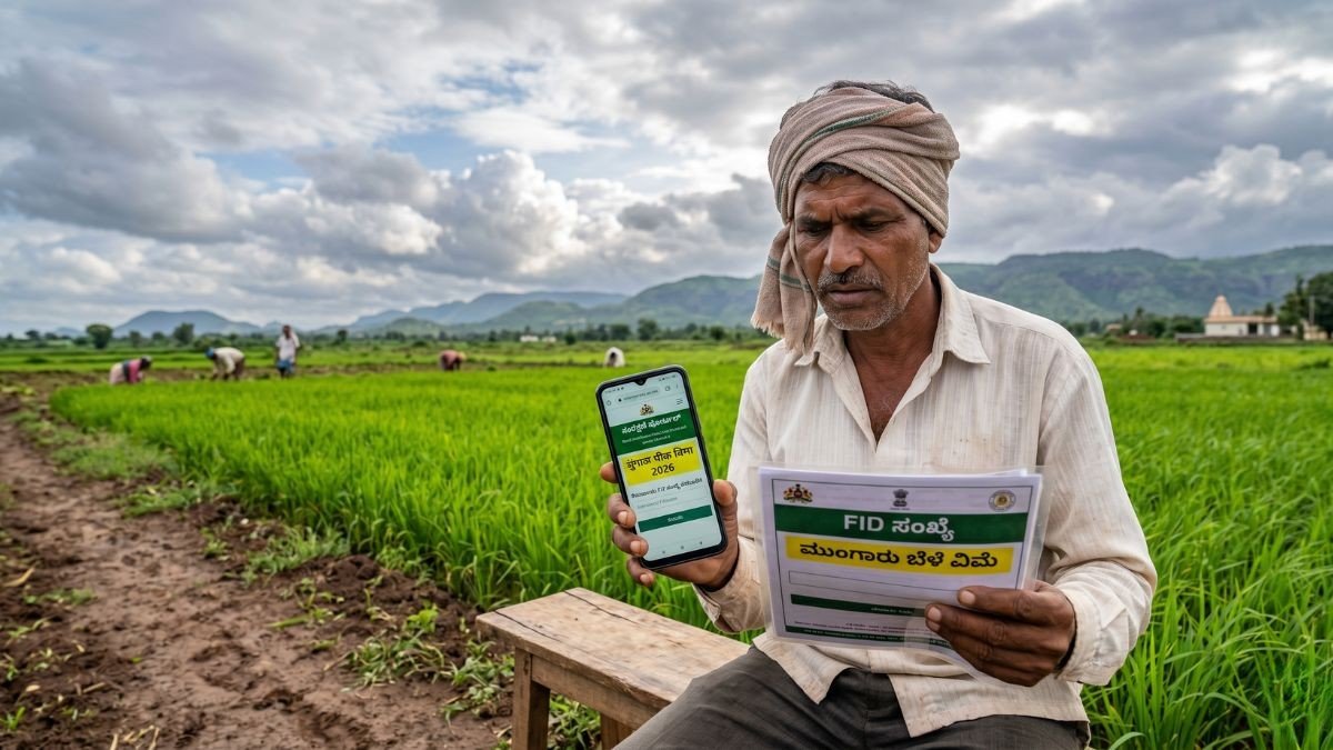 ಮುಂಗಾರು ಬೆಳೆ ವಿಮೆ 2026: ನಿಮ್ಮ ಊರಿನ ವಿಮಾ ಕಂತು ಎಷ್ಟು? FID ಕಡ್ಡಾಯ, ಪ್ರಮುಖ ಮಾಹಿತಿ